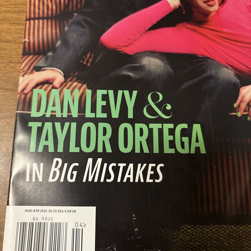 Out / The Advocate Magazine March / April 2026 LGBTQ Dan Levy Taylor Ortega NEW - Picture 3 of 9